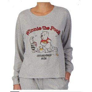 Disney Winnie The Pooh Women's Sleepwear Sweater Size S M L - NWT